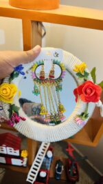 Multicolor Designer Jhumka - Image 2