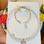 Luxury Pearl Flower Jewelry Set