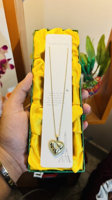 Stainless Heart Pendant Necklace