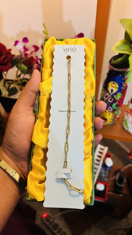 💛 Luxury Snake Chain Anklet / Payel