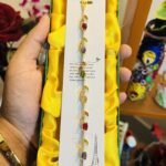 🌸 Color Stone Leaf Bracelet