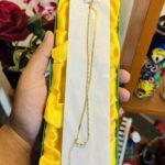 Double Gold Chain Anklet / Payel