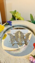 Premium Crystal Butterfly Earrings - Image 2