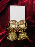 Crystal Circle Antique Jhumka